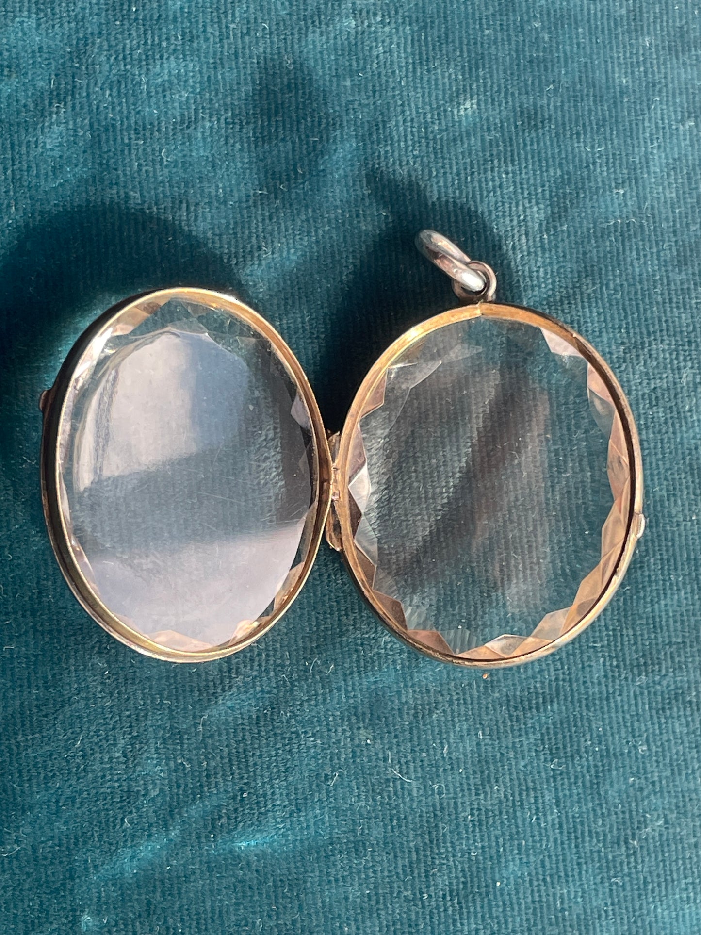 Silver Frame Glass Locket