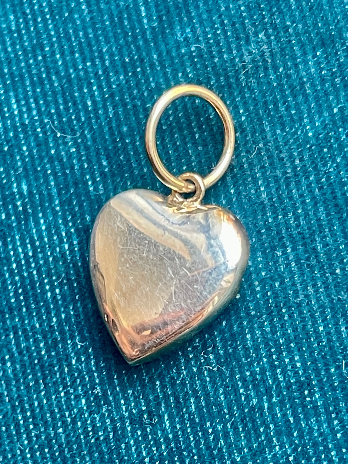 Antique Georgian Pave Diamond Heart Charm (M)