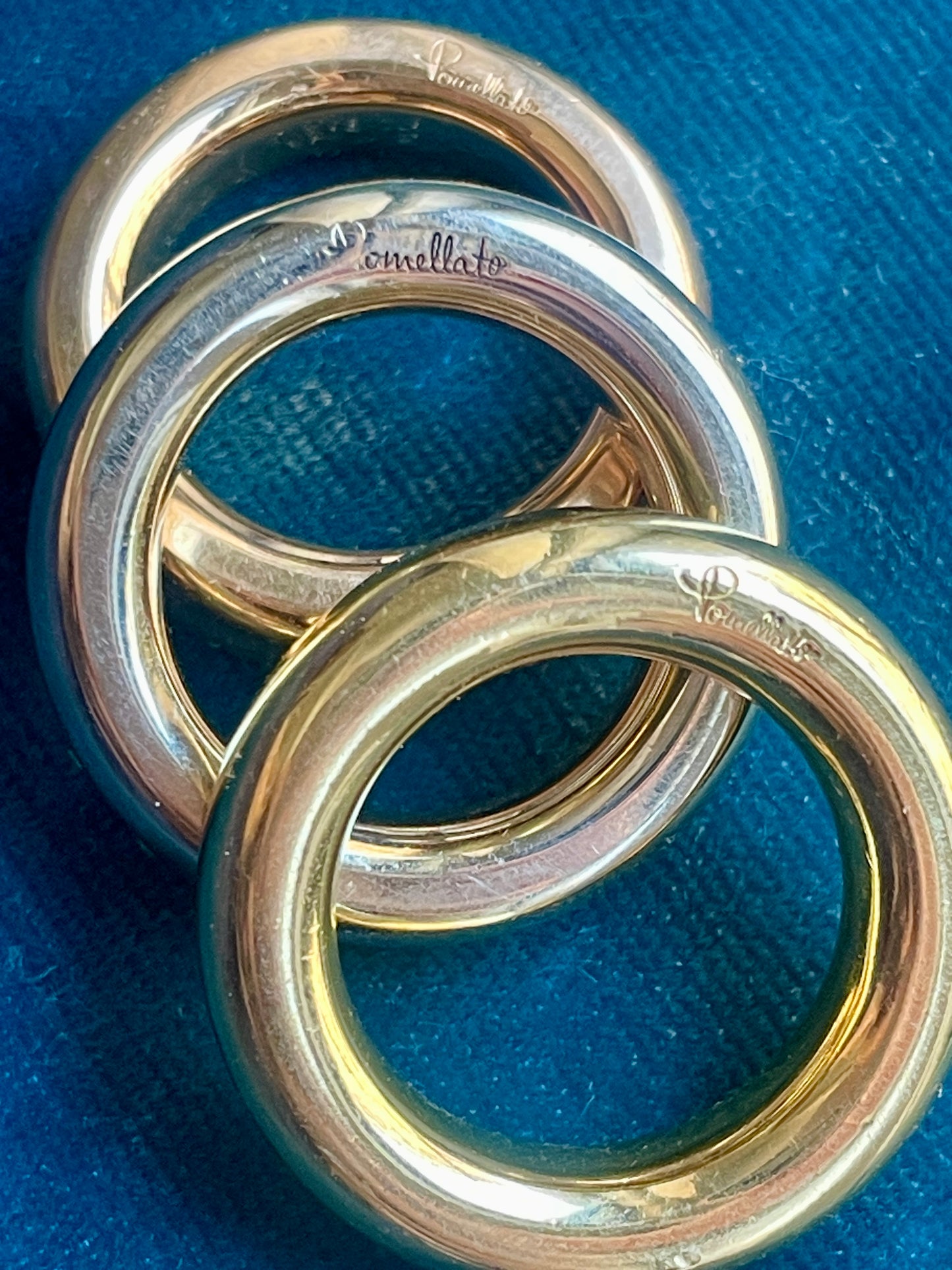 Vintage Pomellato 18k Rose Gold Ring