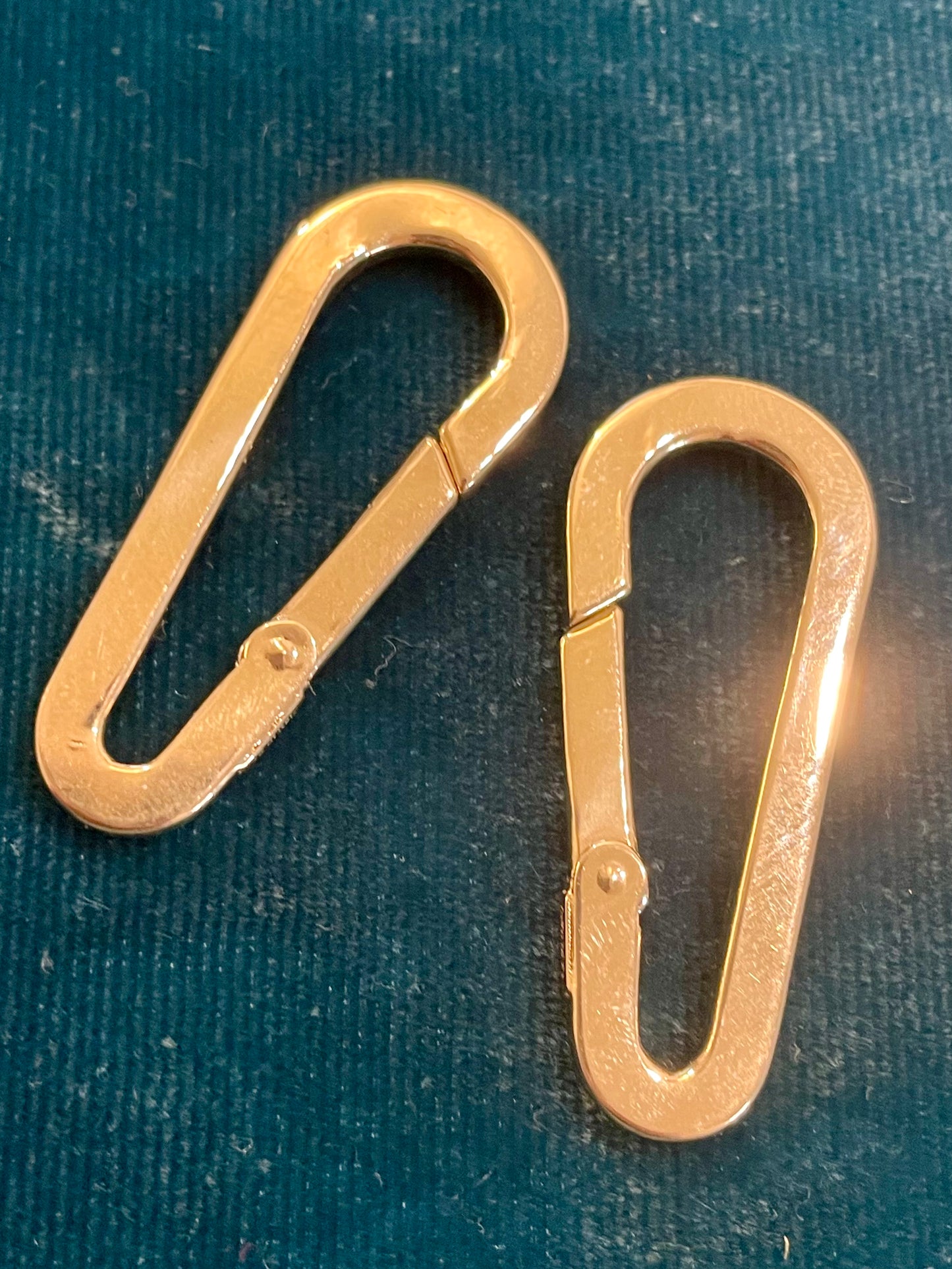 14k Gold Carabiner