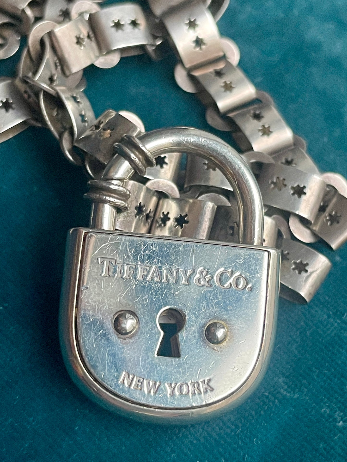 Tiffany & Co. "1837" Arch Padlock Silver Pendant (Large)