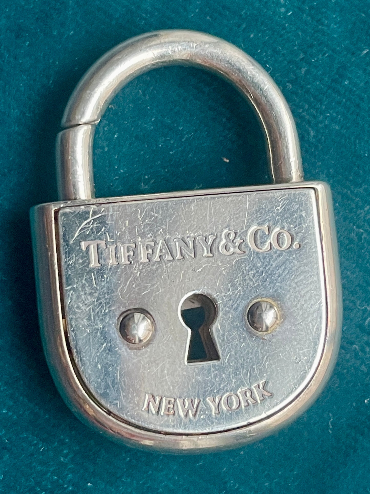 Tiffany & Co. "1837" Arch Padlock Silver Pendant (Large)