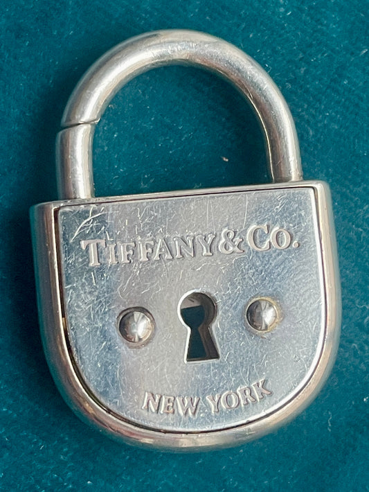 Tiffany & Co. "1837" Arch Padlock Silver Pendant (Large)