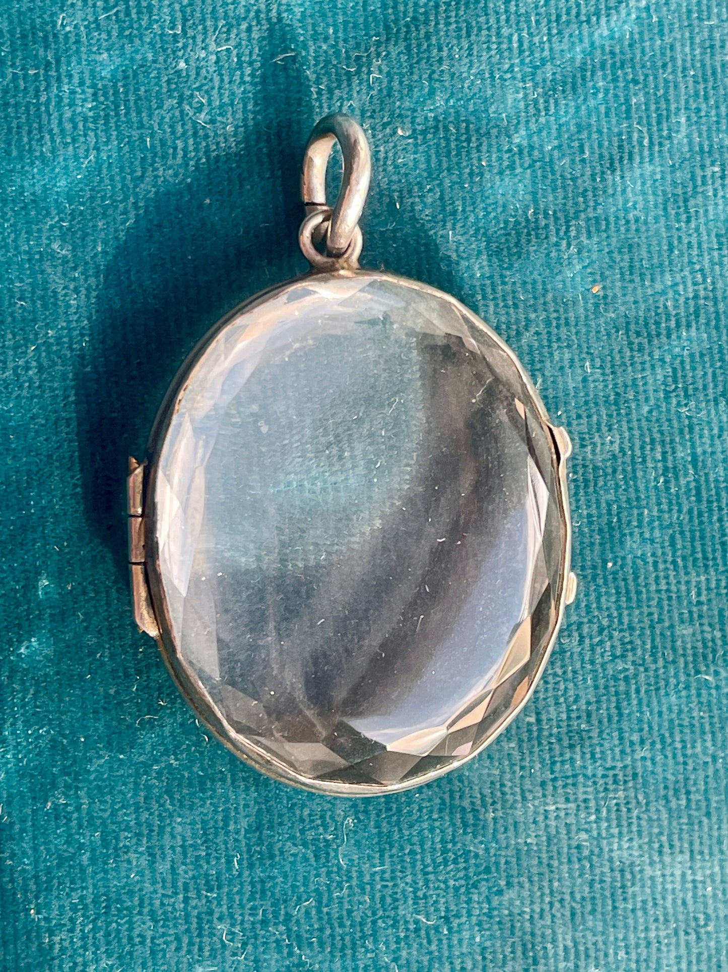 Silver Frame Glass Locket
