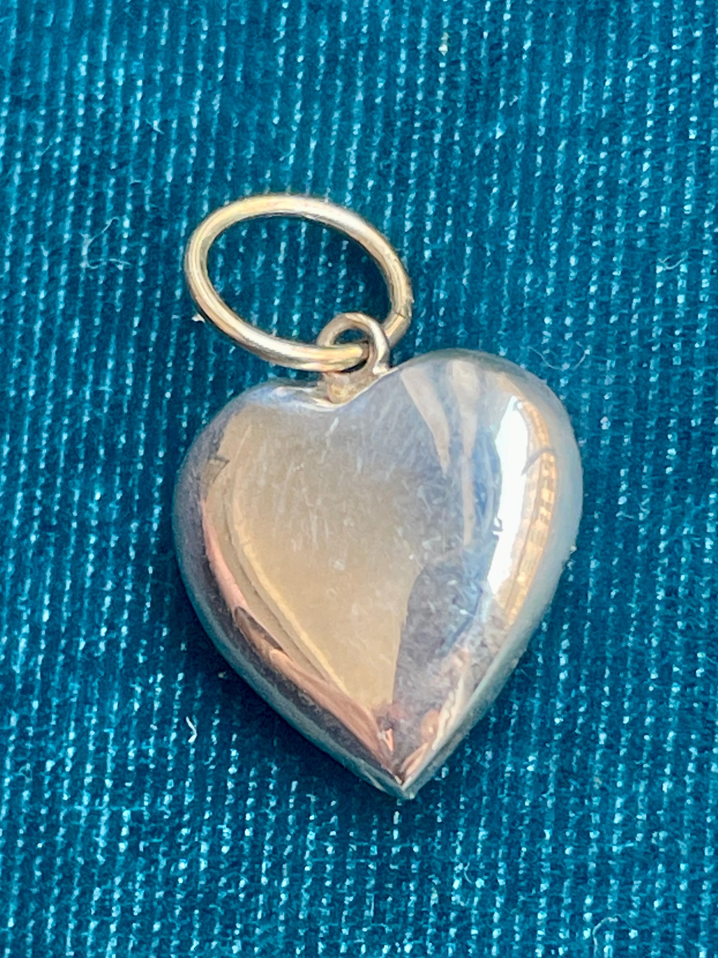 Antique Georgian Pave Diamond Heart Charm (L)