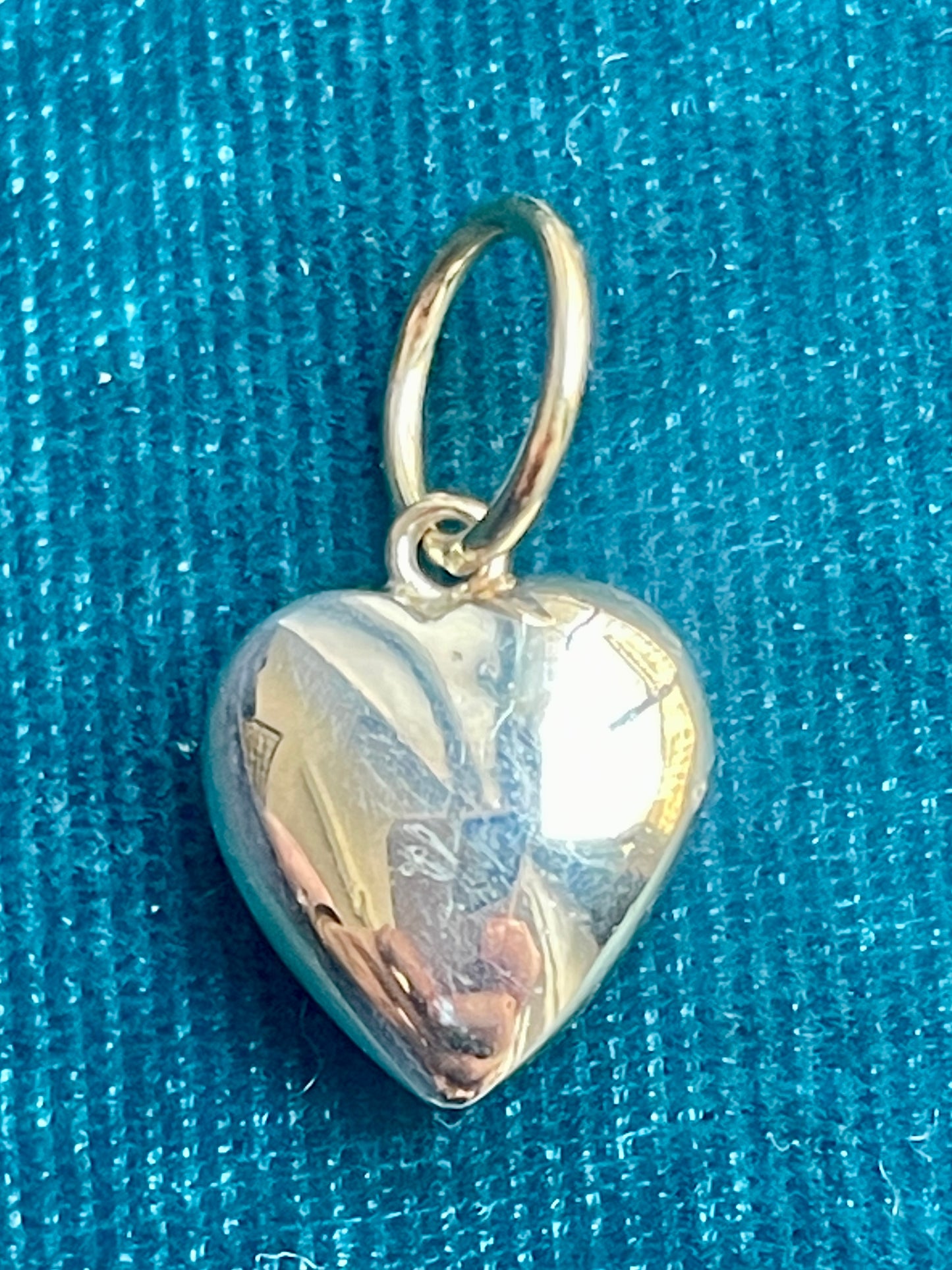 Antique Georgian Pave Diamond Heart Charm (S)