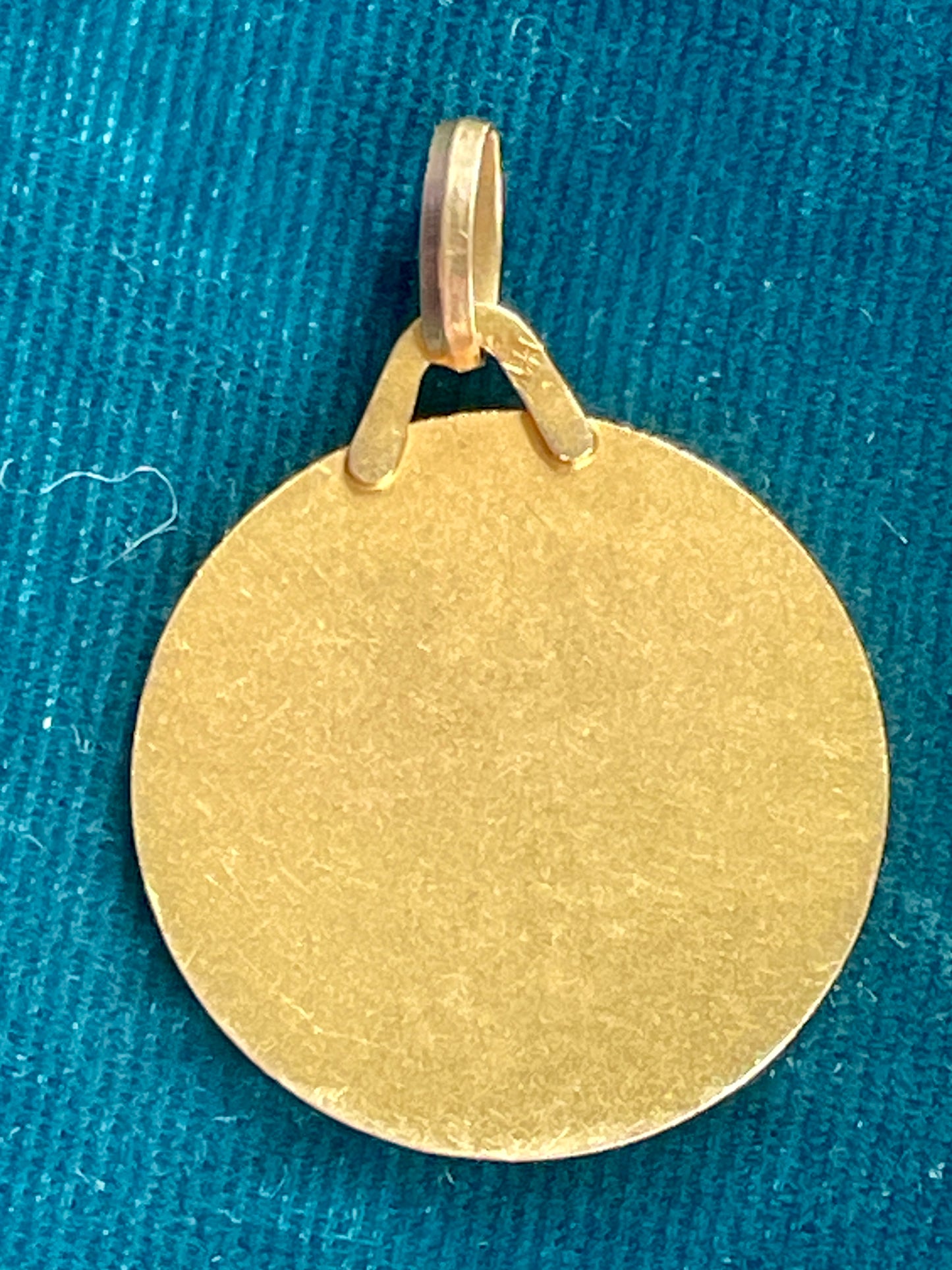 Paul Frey "Plus Jamais Seuls" 18k Gold Love Token Pendant