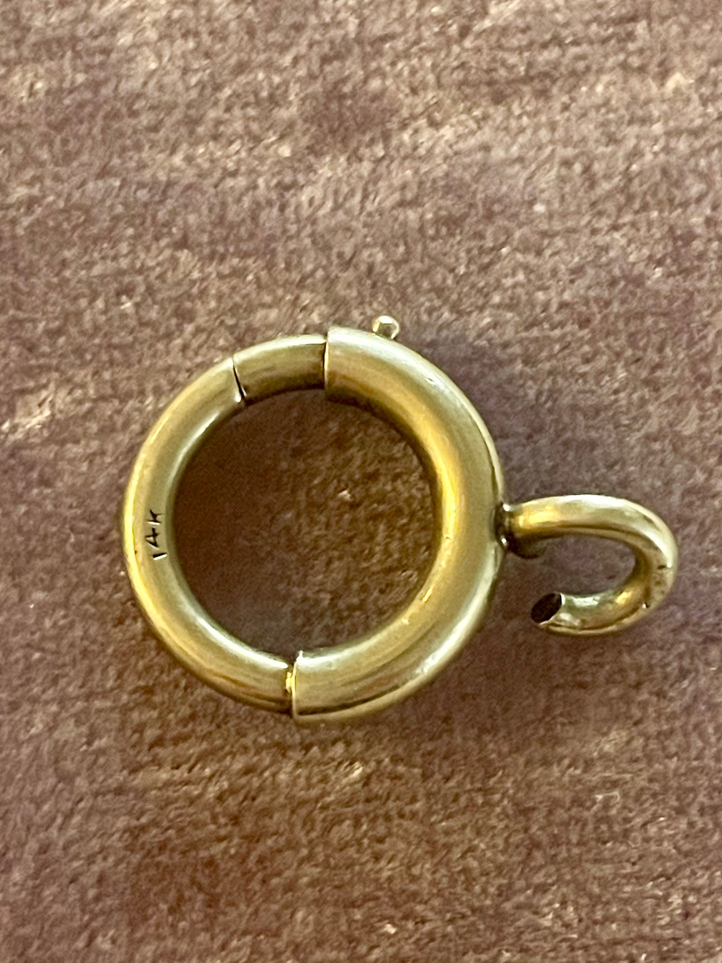 14k Gold Spring Ring