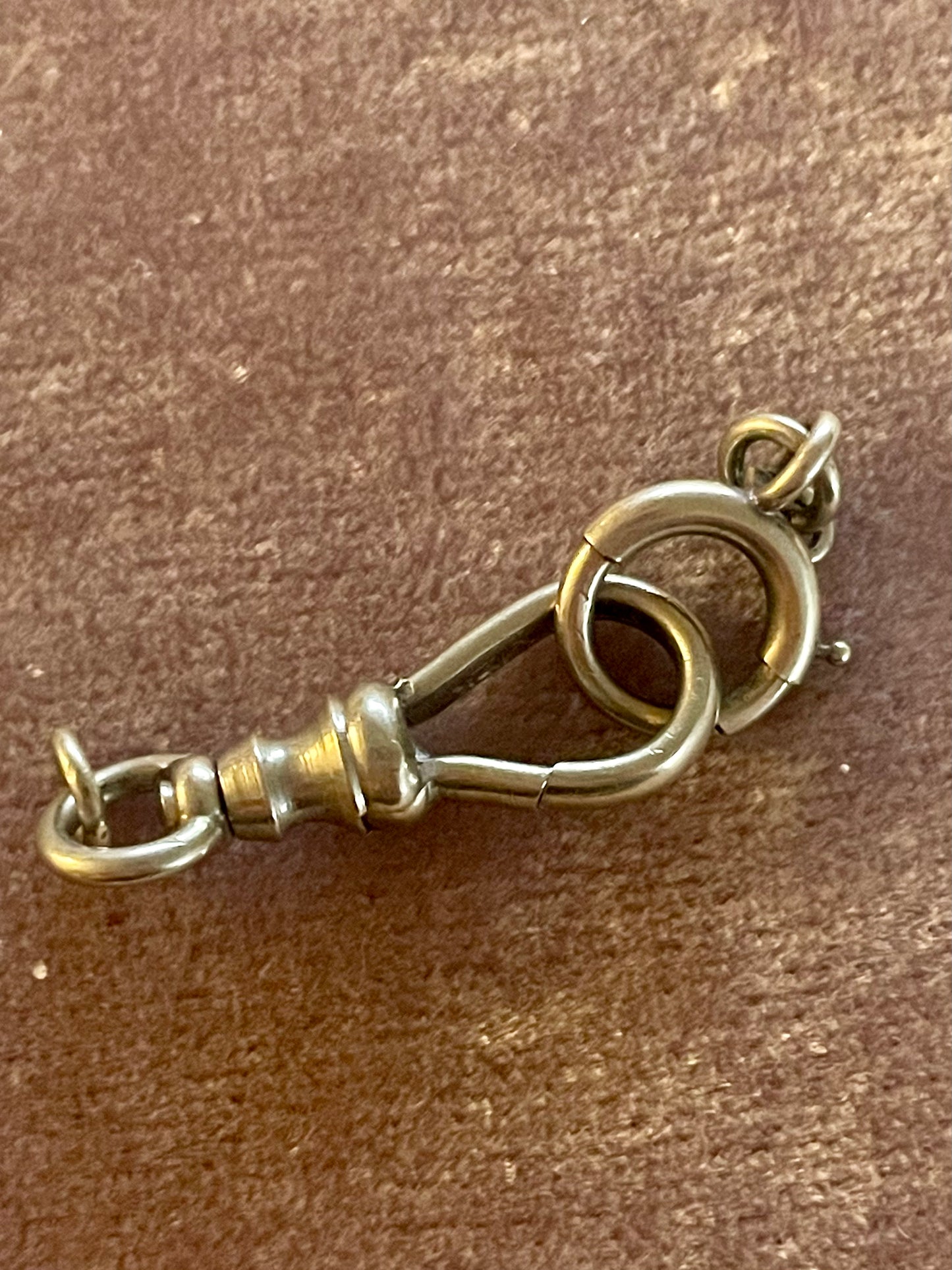 14k Gold Dog Clip & Spring Ring Set