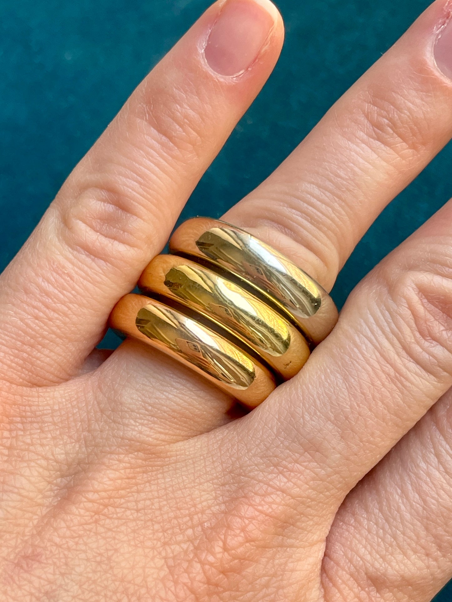 Vintage Pomellato 18k Yellow Gold Ring