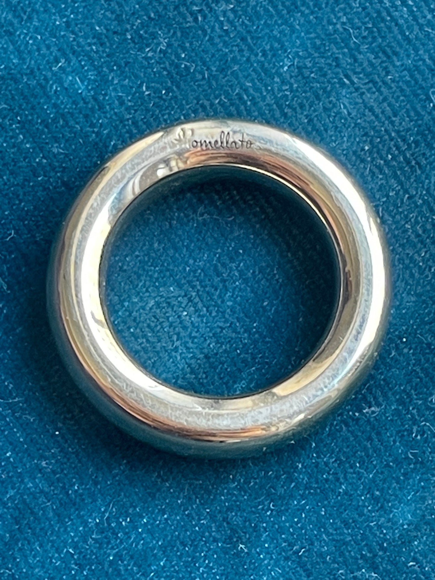 Vintage Pomellato 18k White Gold Ring